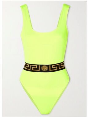 VERSACE Medusa Greca waist swimsuit
